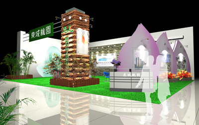 東城桃園地產(chǎn)展示效果|陜西展覽工廠