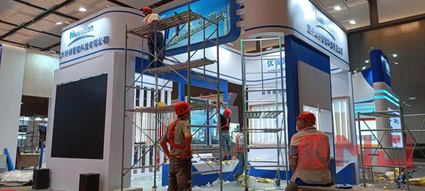 3天5個展位，交通運輸科技博覽會搭建工作順利完工！