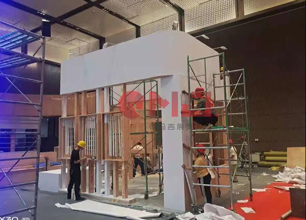 3天5個展位，交通運輸科技博覽會搭建工作順利完工！