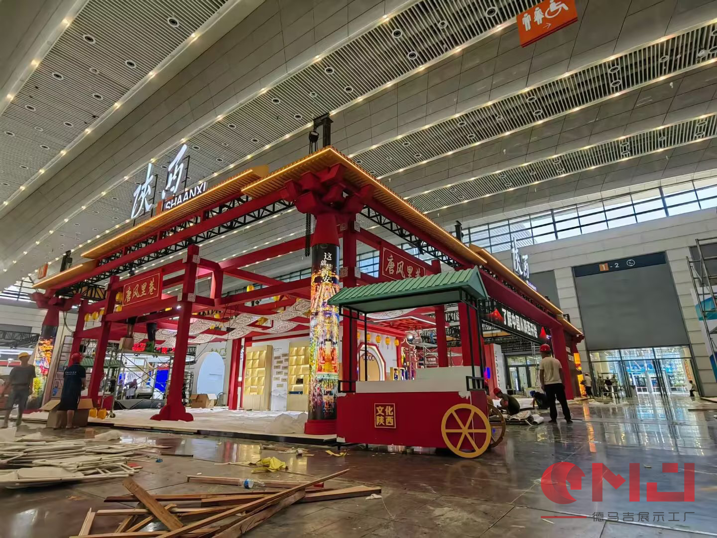  ?陜西展位展覽制作-第十屆中國(guó)西部文化產(chǎn)業(yè)博覽會(huì)