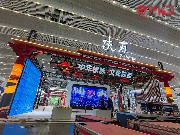 陜西展位展覽制作-第十屆中國西部文化產業(yè)博覽會